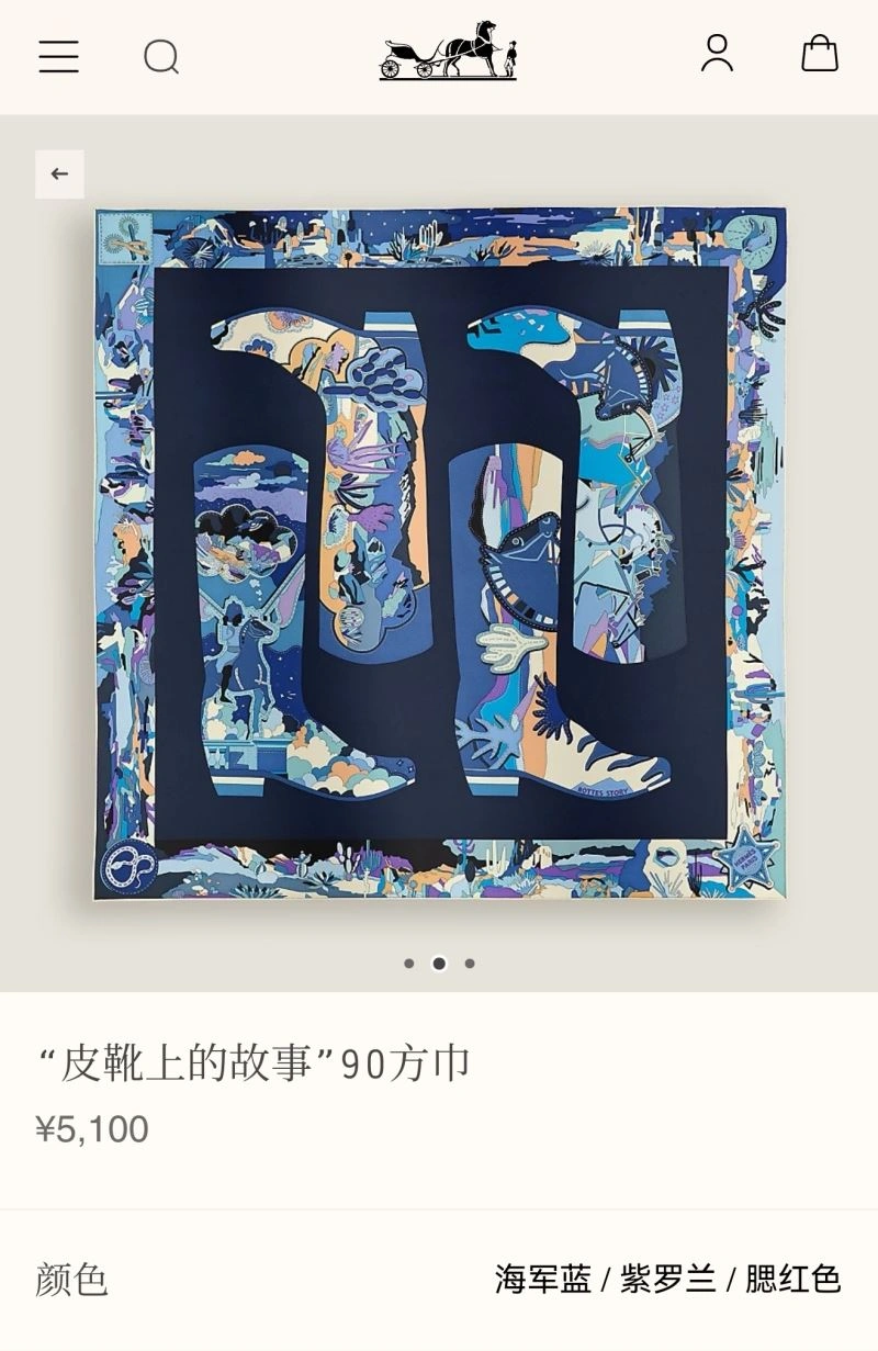 Cozy Hermes Scarf 271761