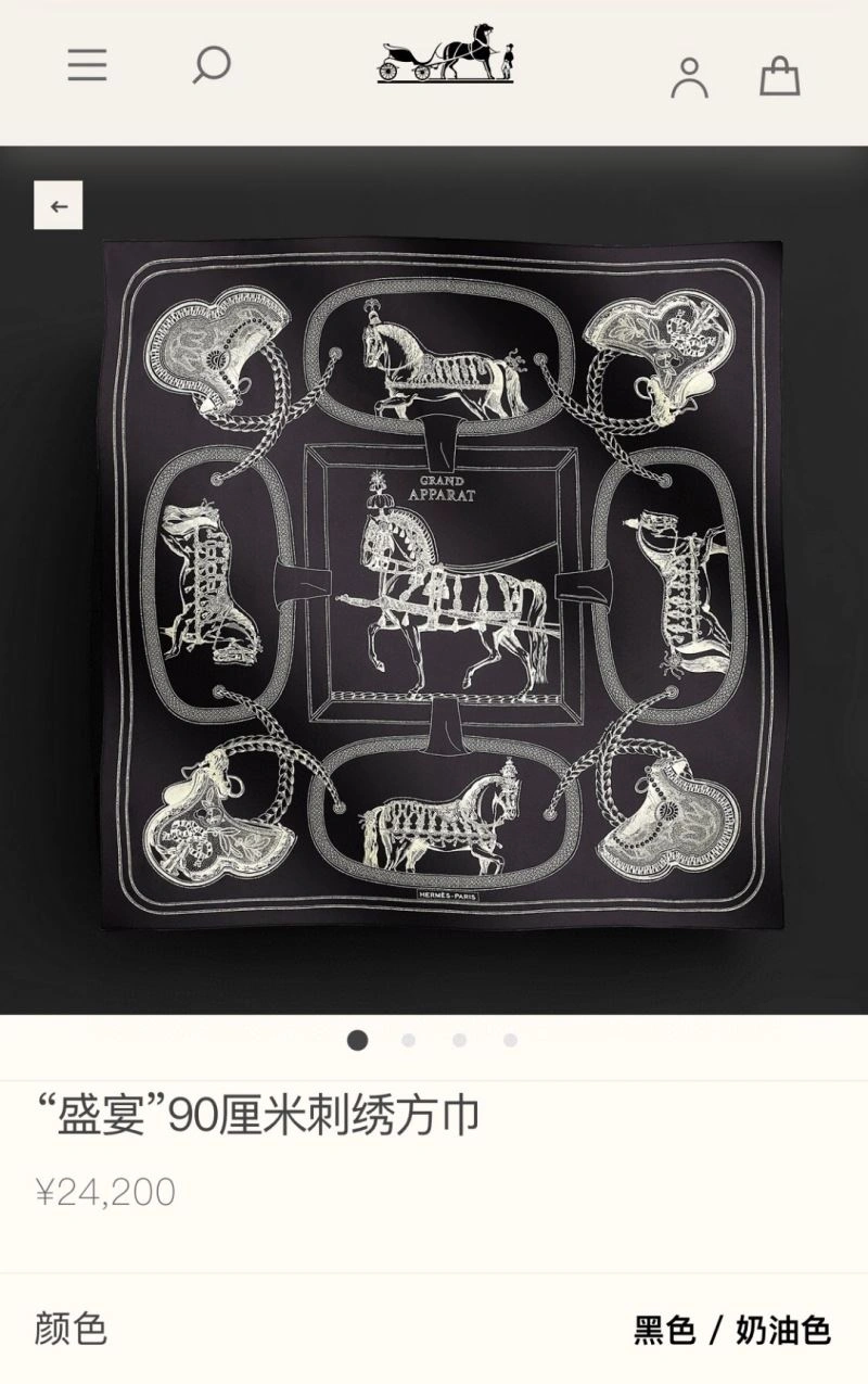 Hermes Scarf Sustainable 271762