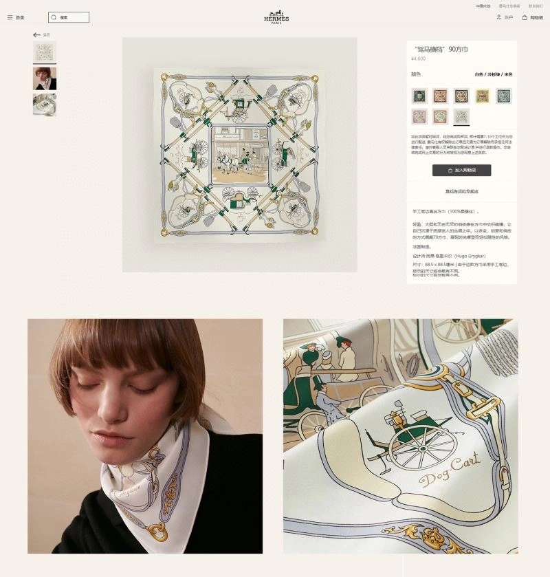WrinkleFree Hermes Scarf 271717
