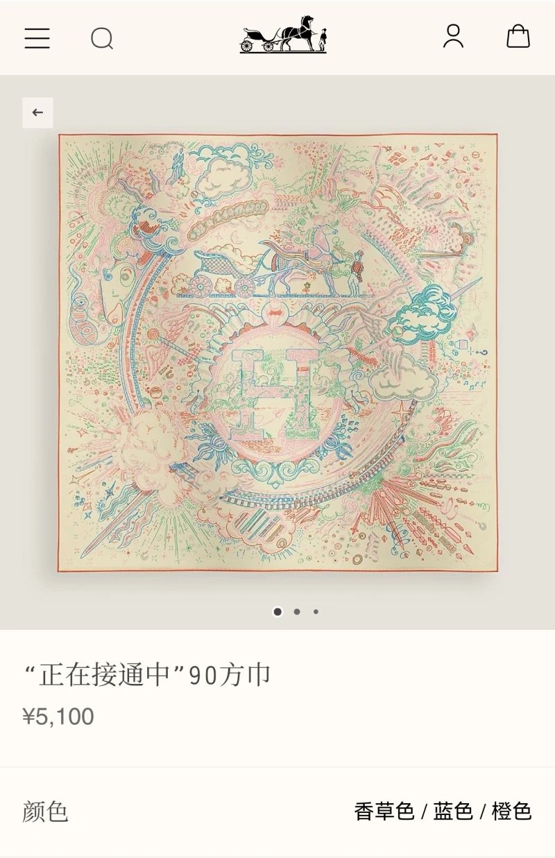 Youthful Hermes Scarf 271706