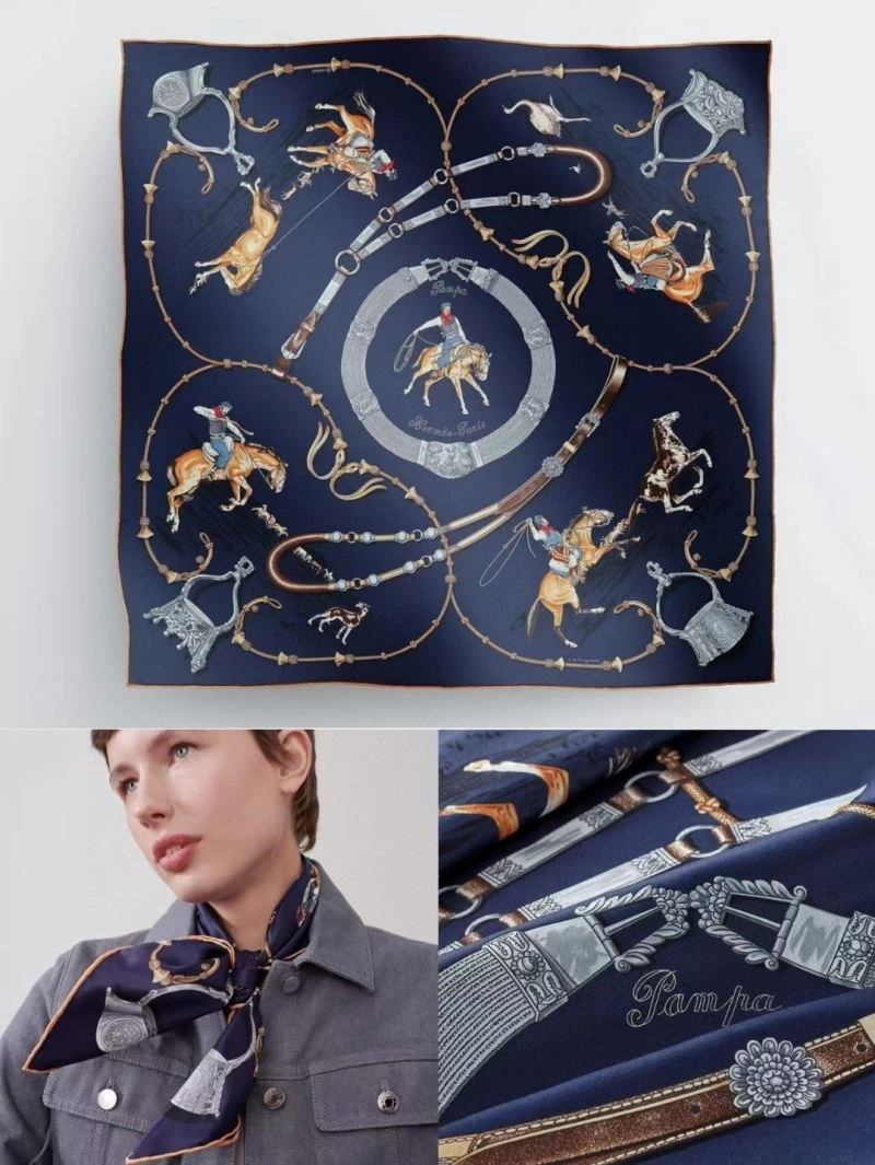 Supportive Hermes Scarf 271708