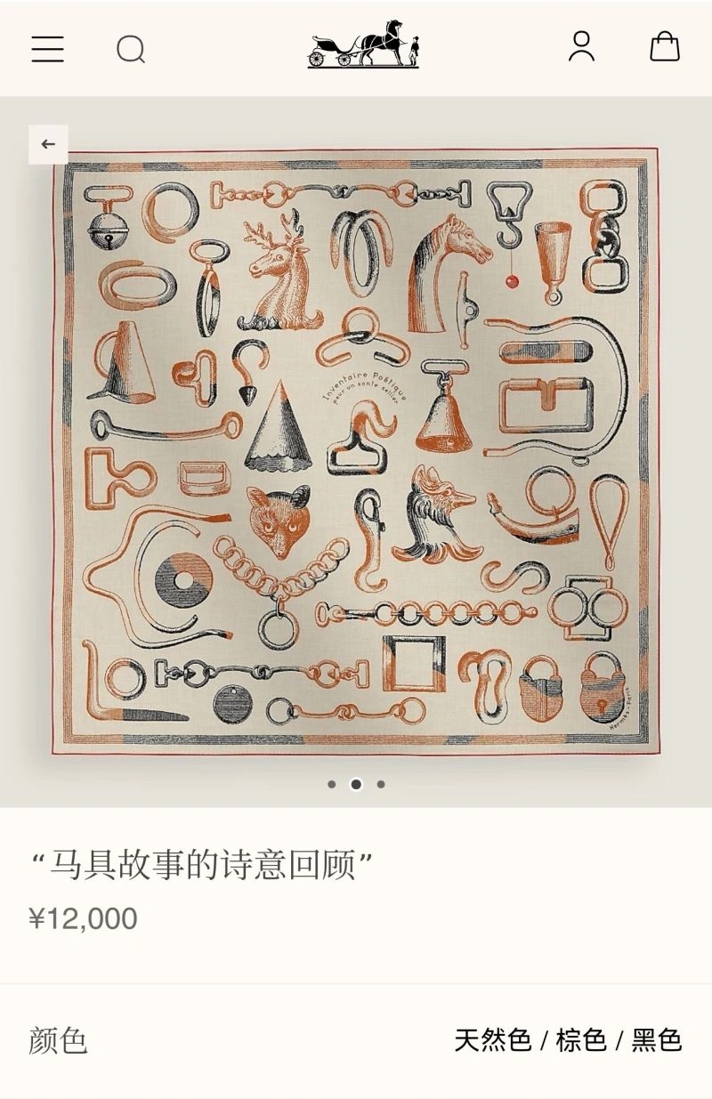Hermes Scarf Refined 271683