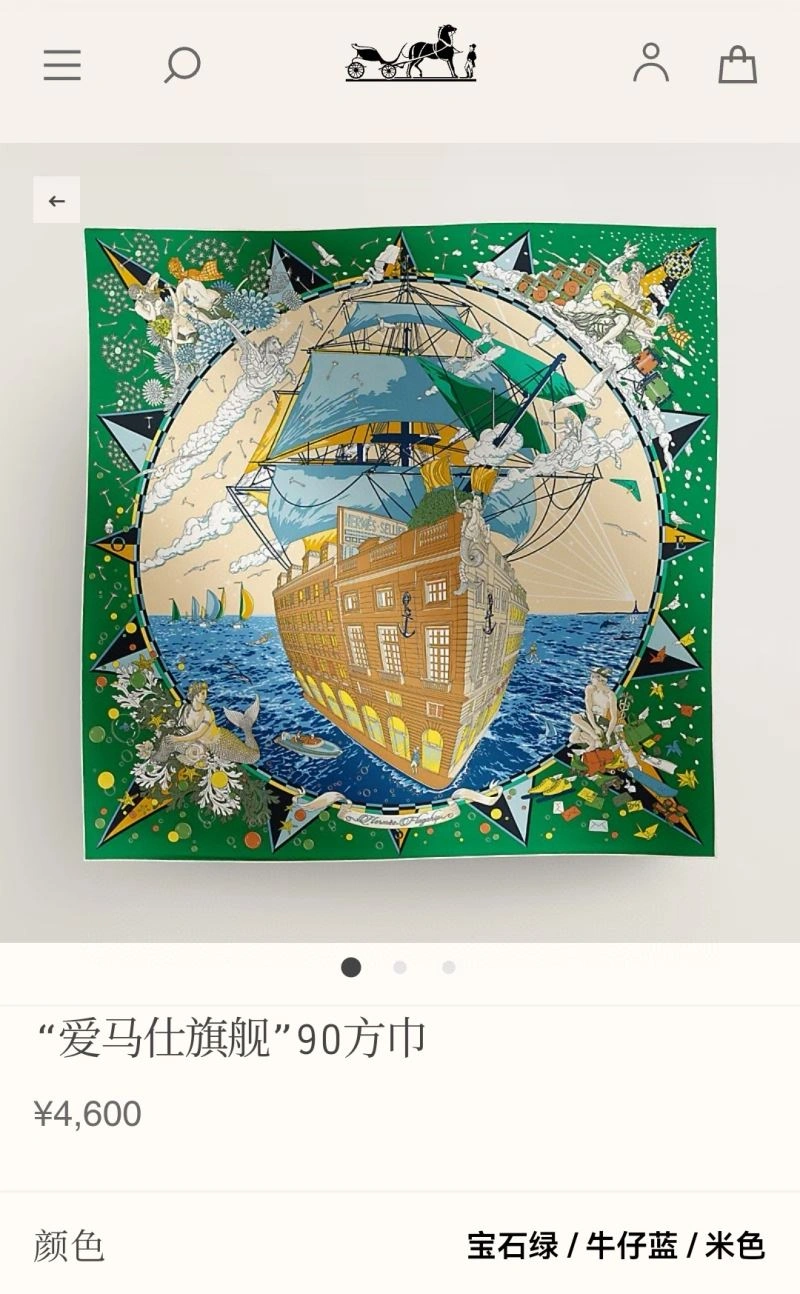 FreshLook Hermes Scarf 271657