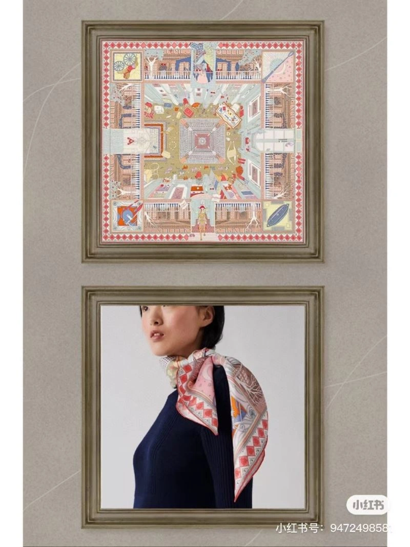 Hermes Scarf Packable 271626