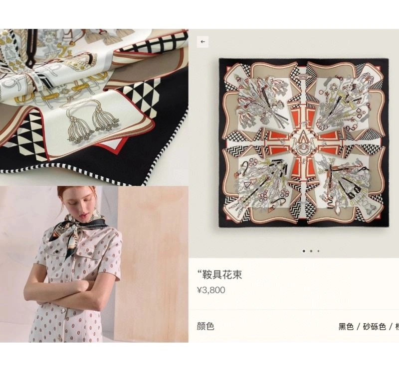 Functional Hermes Scarf 271612