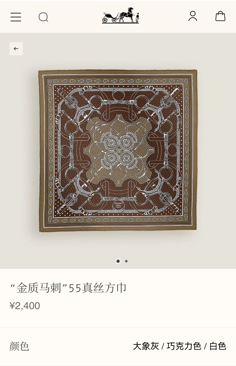Hermes Scarf EasyMatch 271591