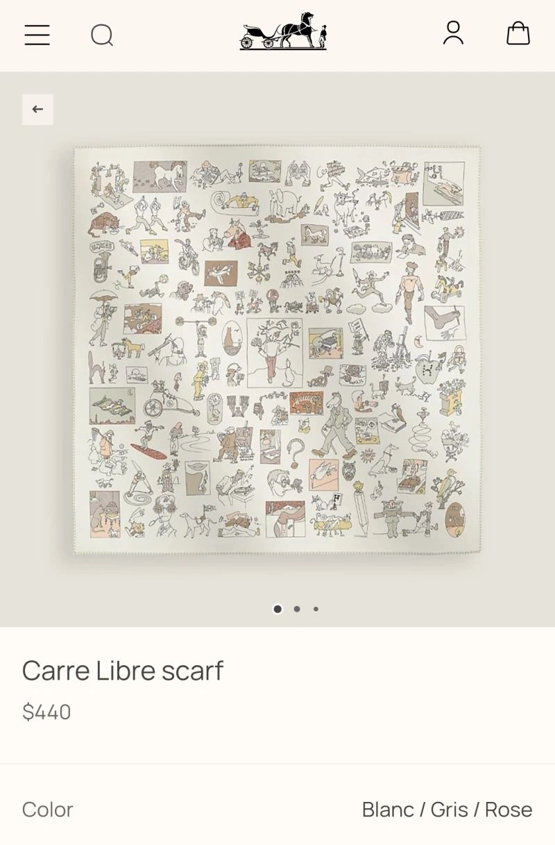 Practical Hermes Scarf 271589