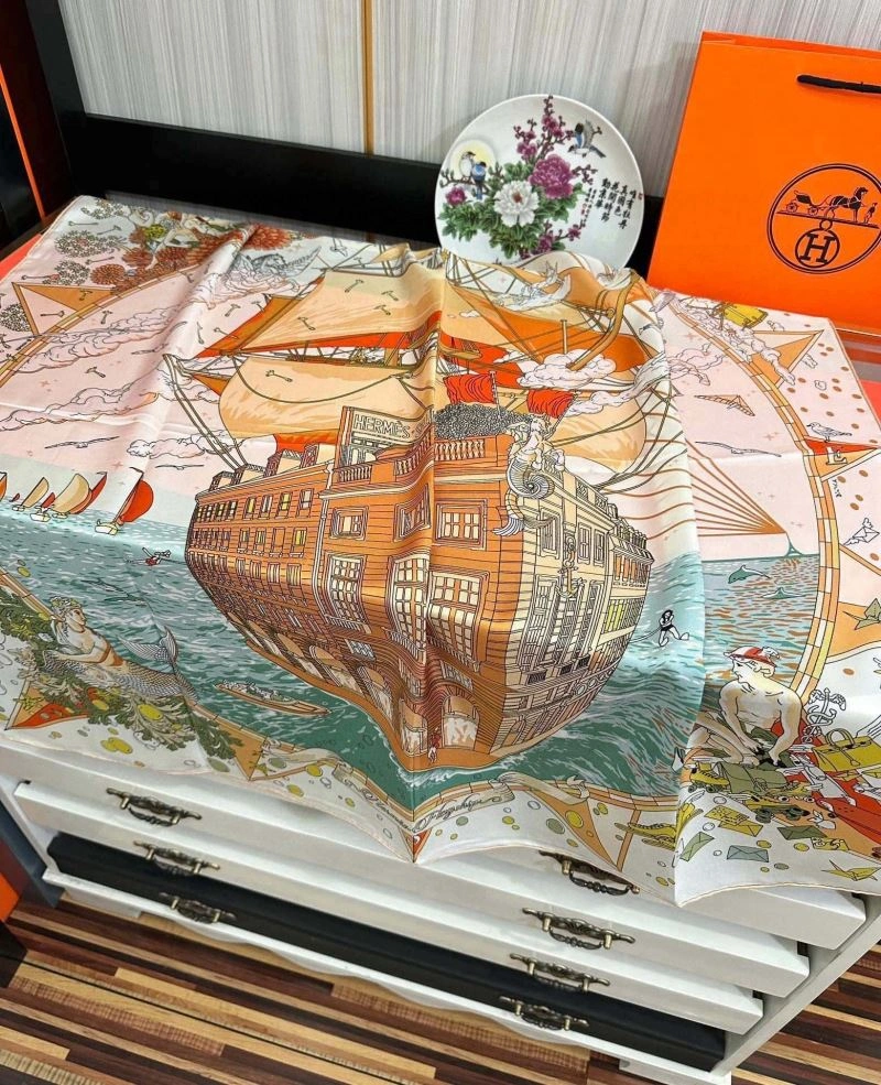 Vibrant Hermes Scarf 271541