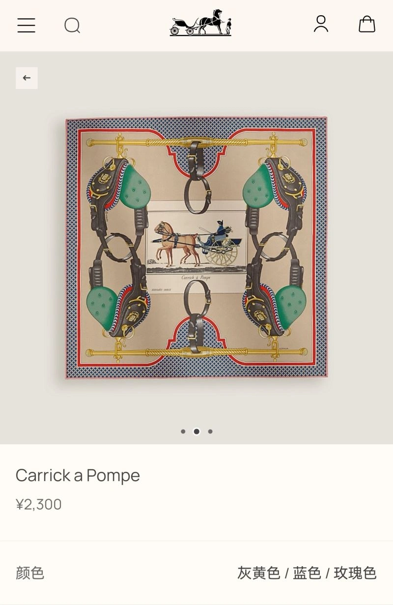 Thermal Hermes Scarf 271558