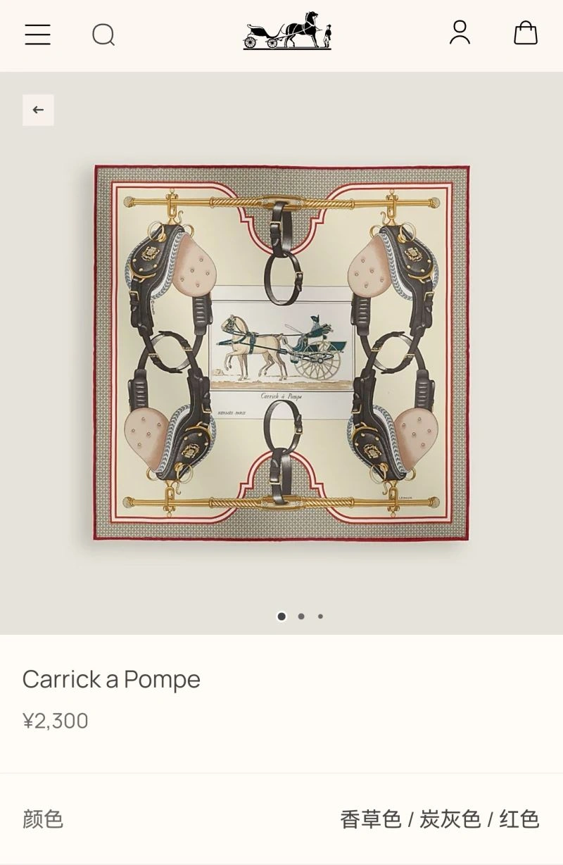 Hermes Scarf Flexible 271562