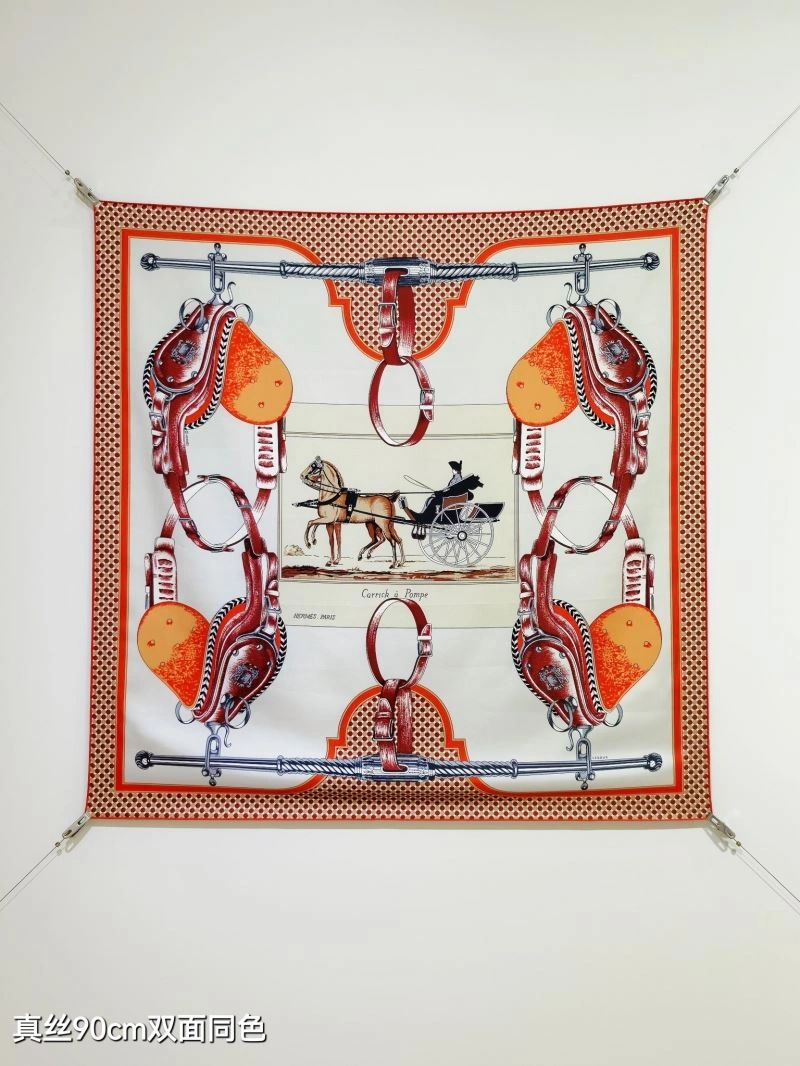 Hermes Scarf Compact 271537