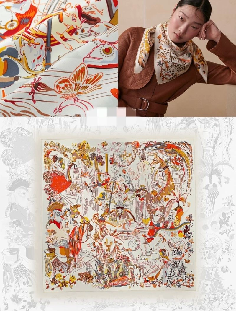 MultiPurpose Hermes Scarf 271535