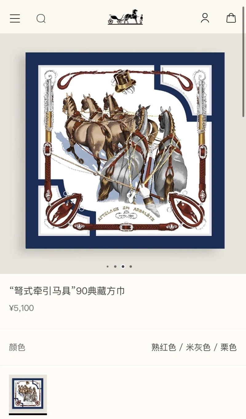 ModernLook Hermes Scarf 271523