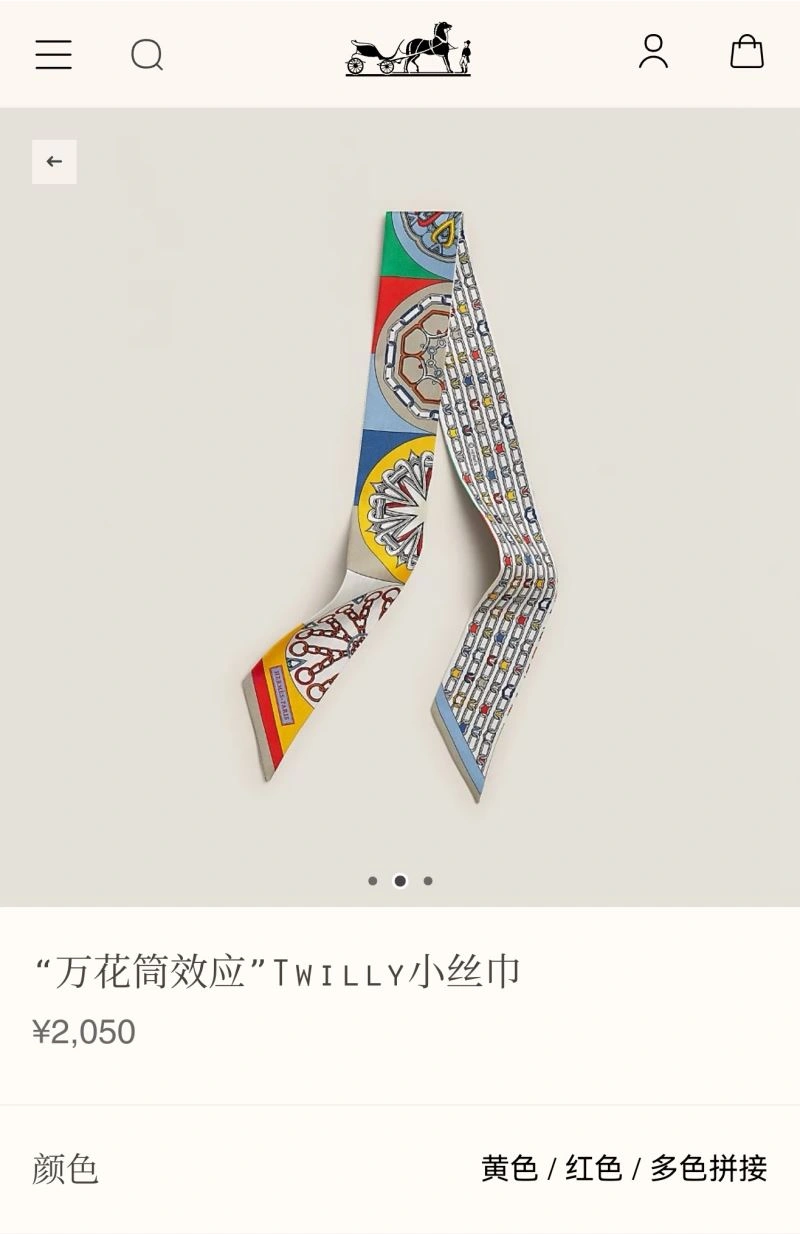 Hermes Silk Sporty 272501