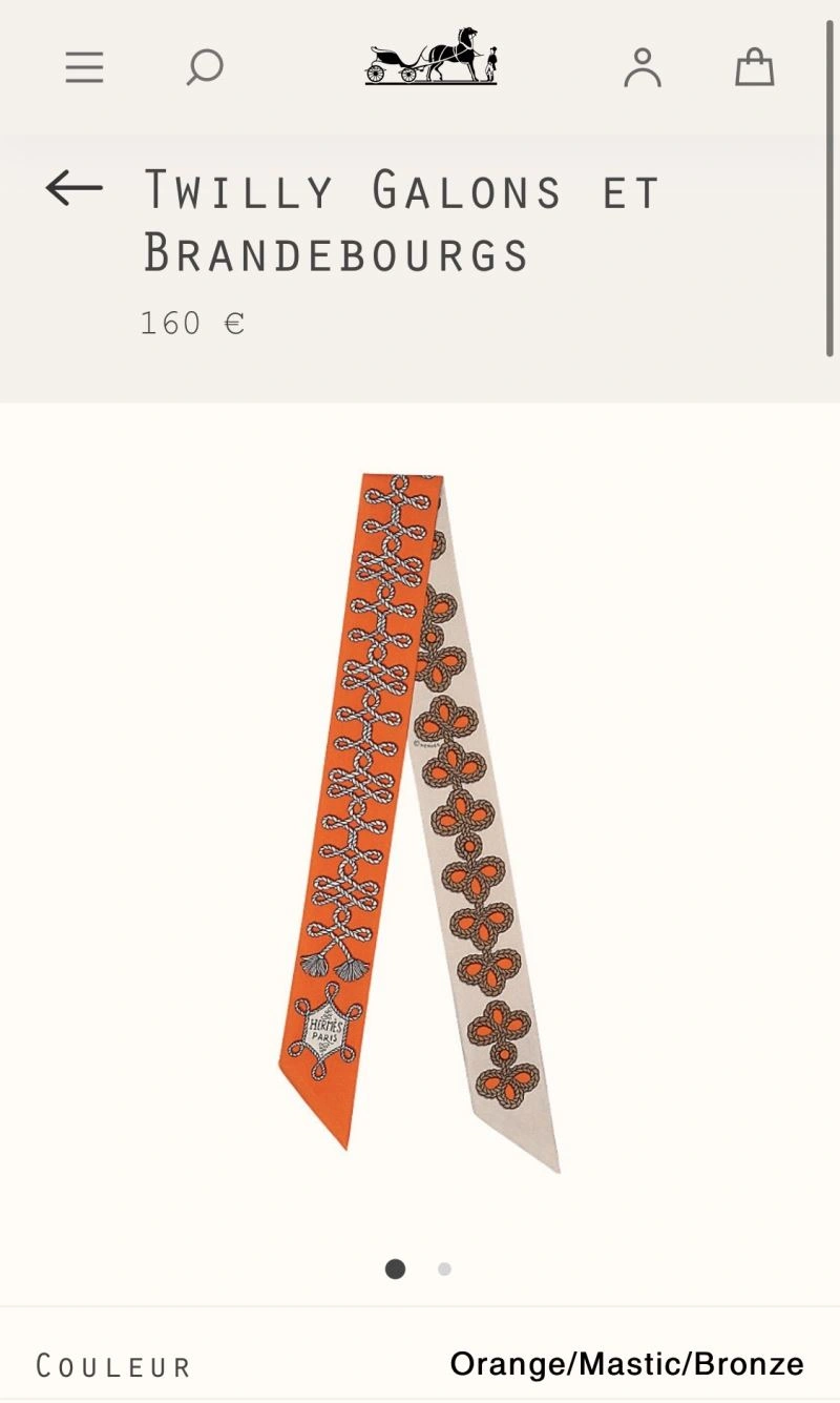 TopPick Hermes Silk 272489