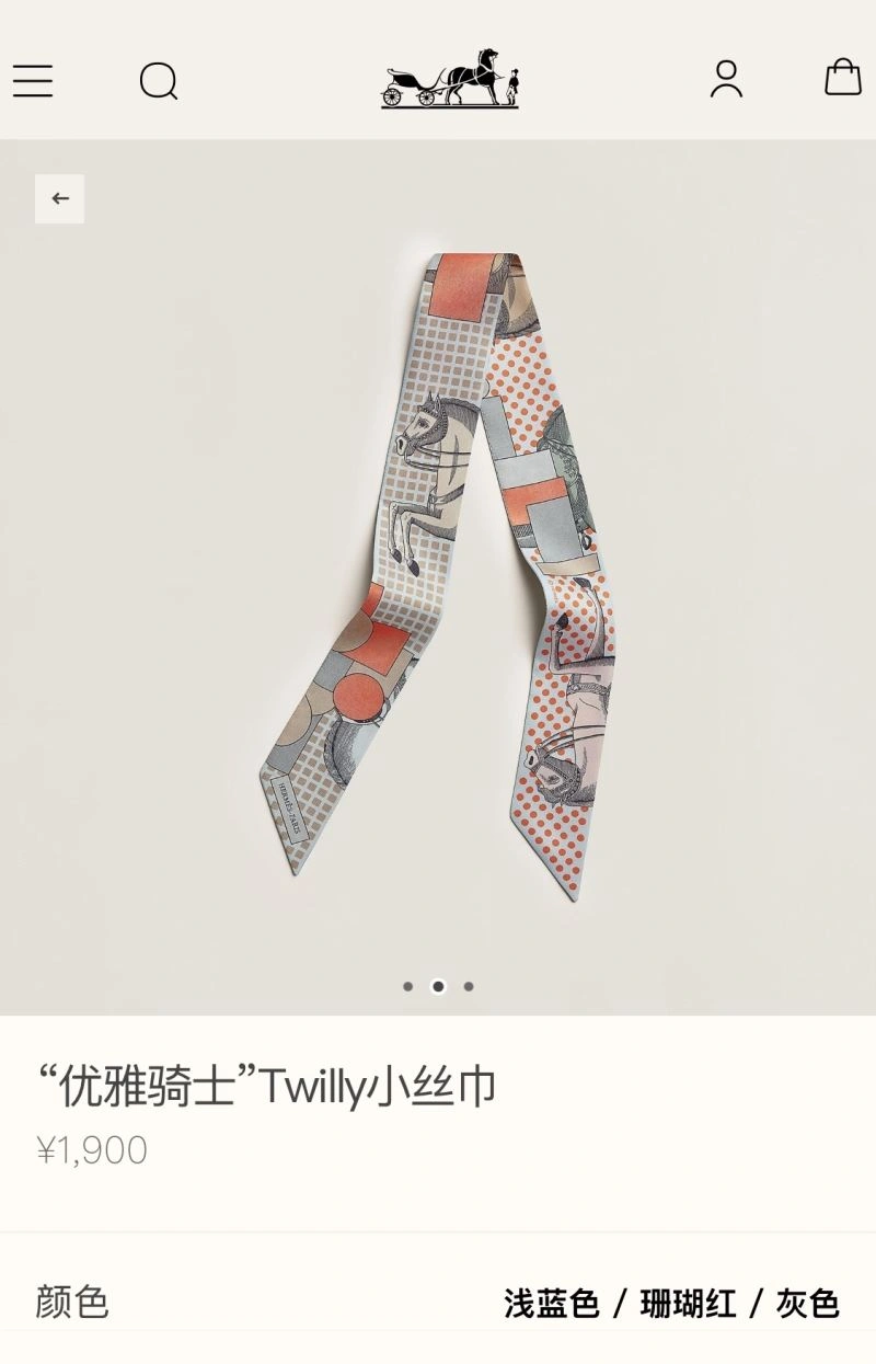 Hermes Silk TechFriendly 272863