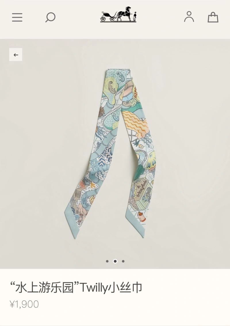 Practical Hermes Silk 272843