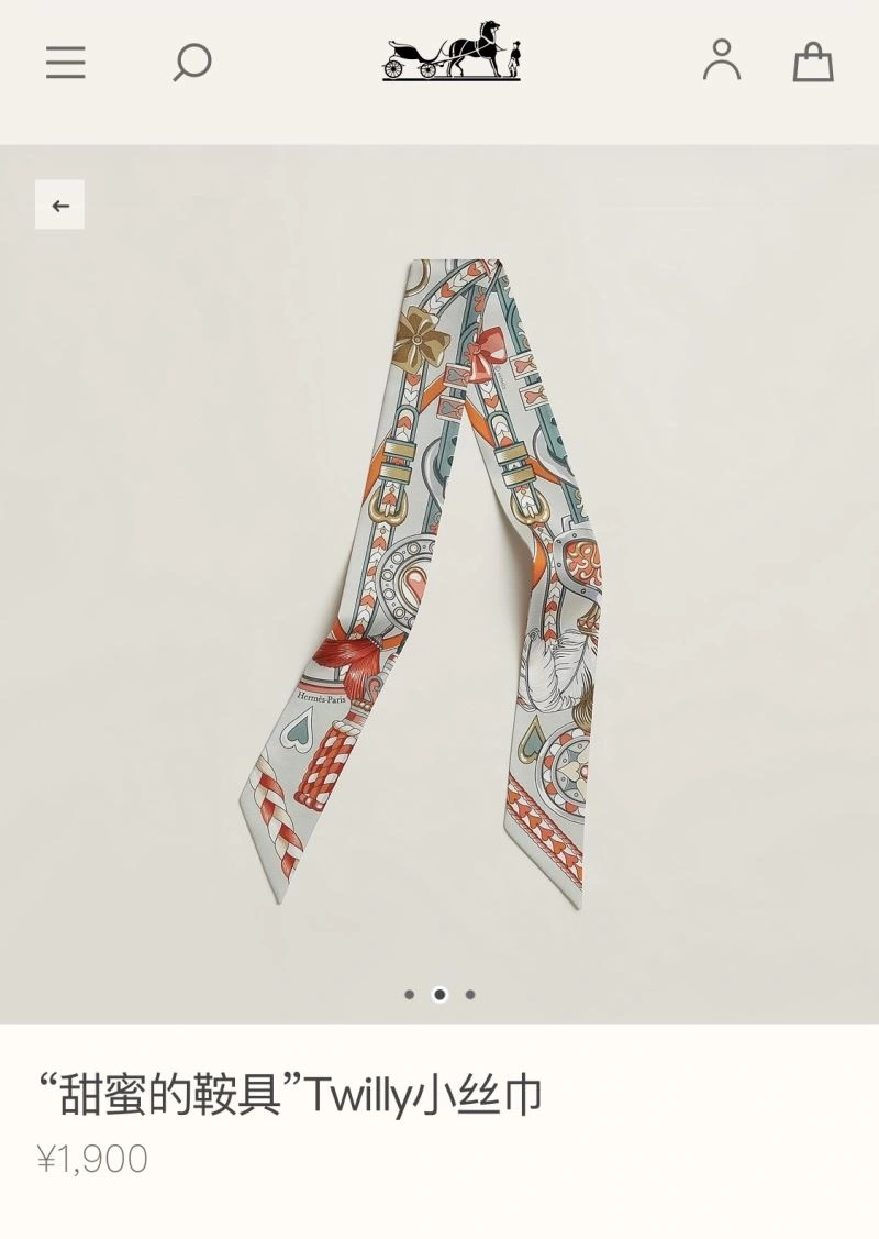 Refined Hermes Silk 272739
