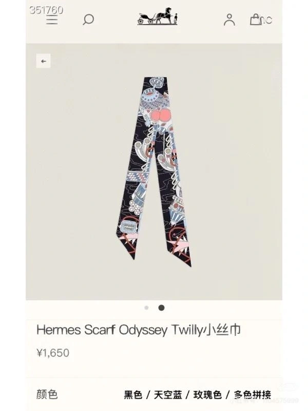 Hermes Silk OdorResistant 272753