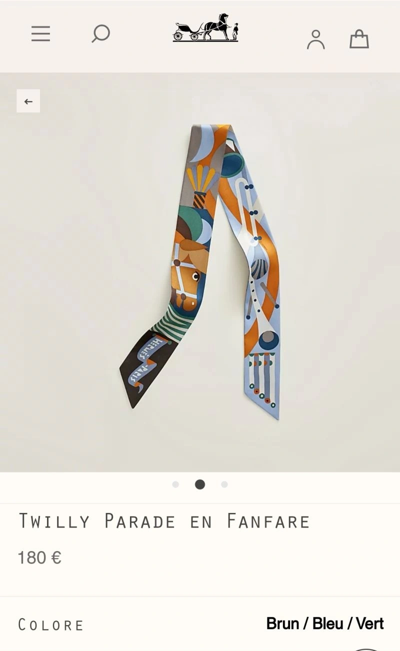 Hermes Silk FashionForward 272749