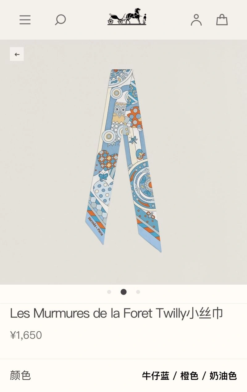 Hermes Silk SunProtective 272738