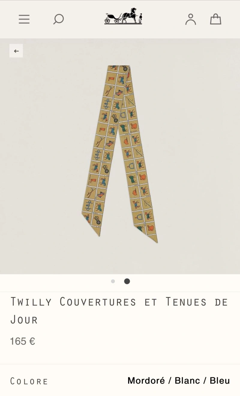 Hermes Silk SmoothTexture 272662