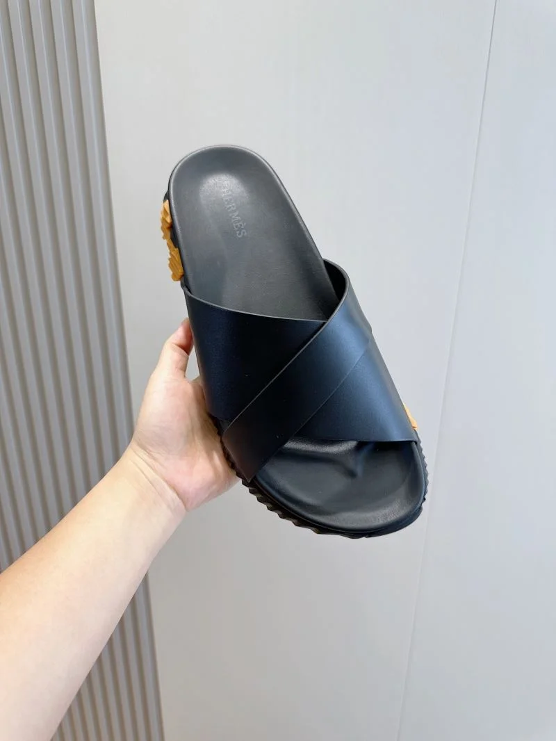 Sleek Hermes Slippers 26148