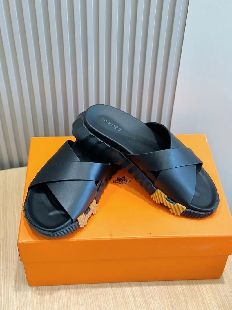 Sleek Hermes Slippers 26148