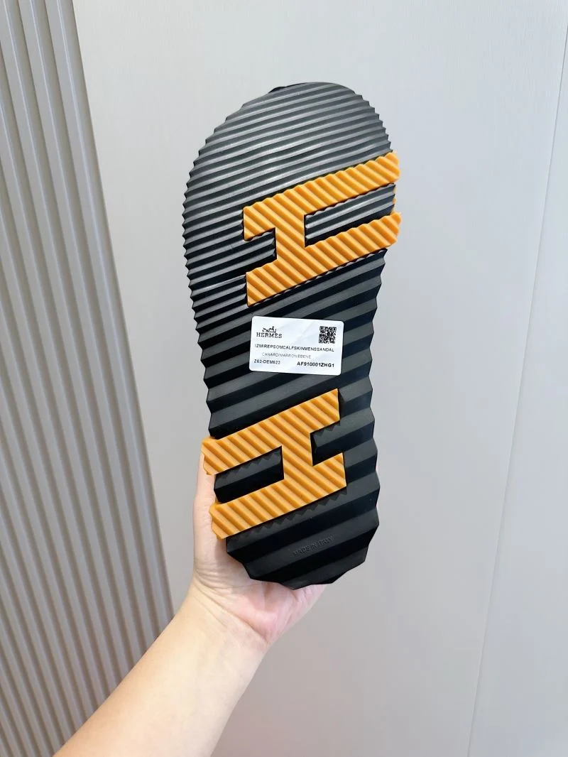 Sleek Hermes Slippers 26148