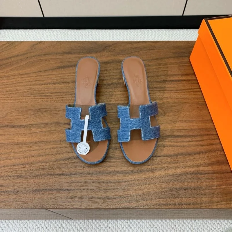 Functional Hermes Slippers 27497