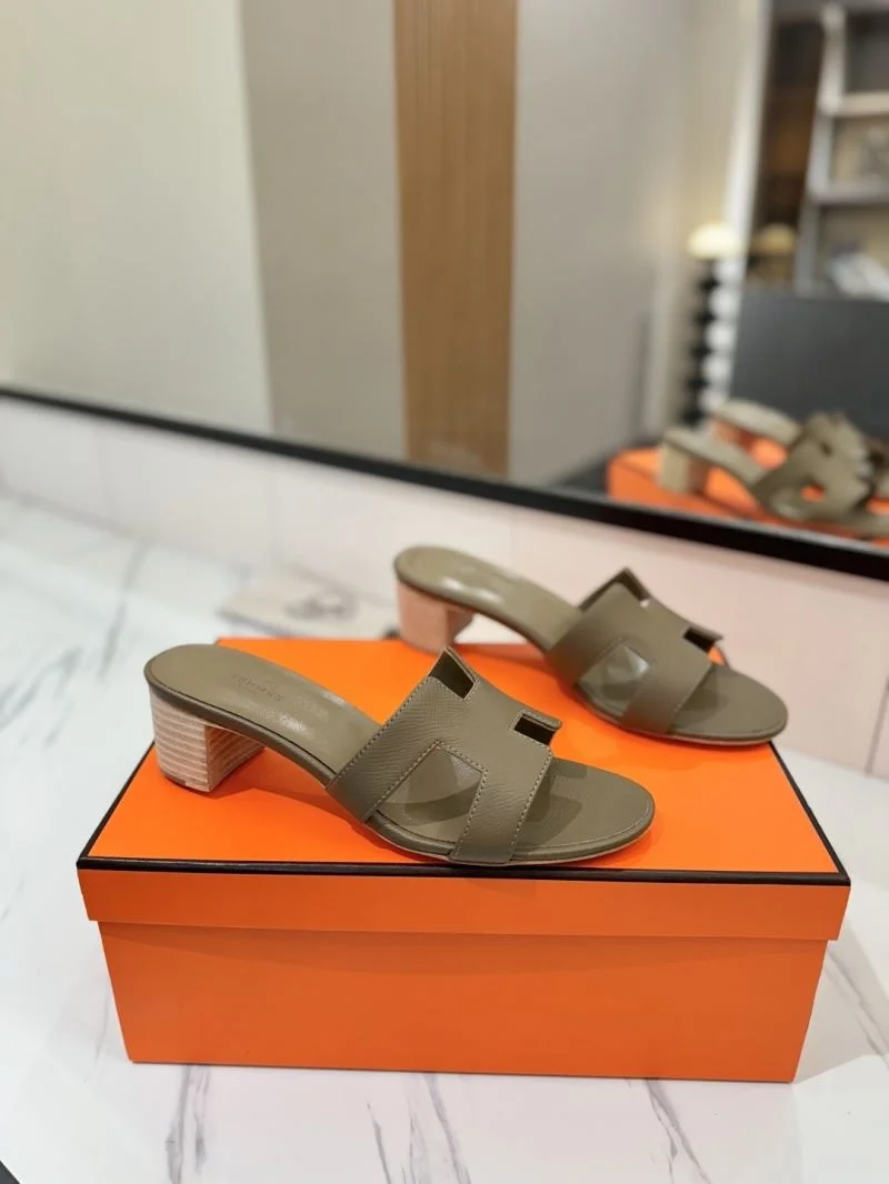 Colorful Hermes Slippers 27456