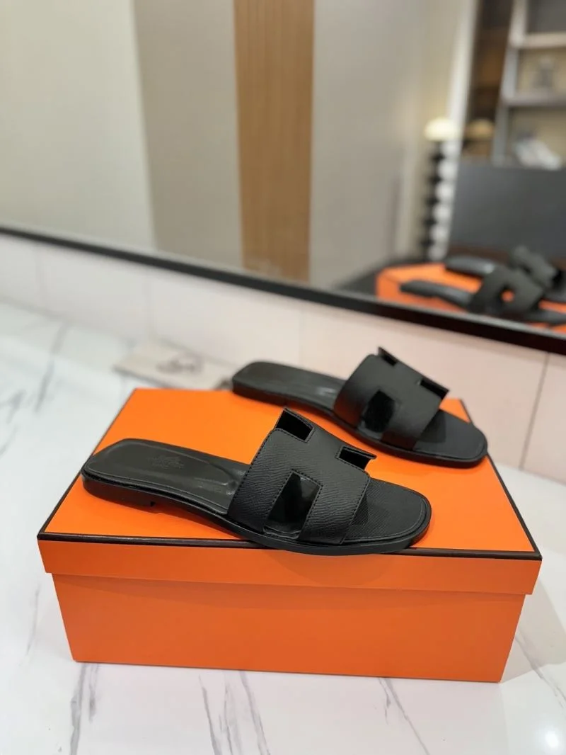 Bright Hermes Slippers 27437