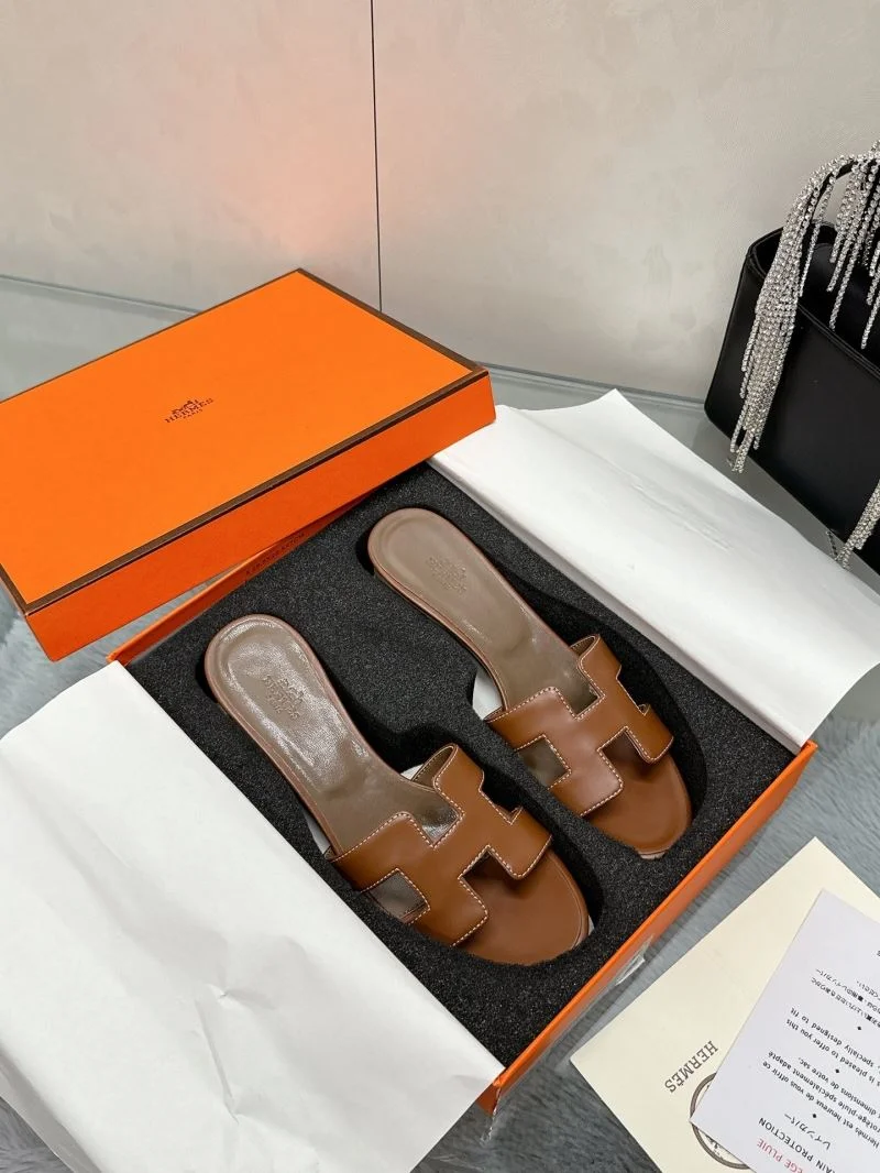 Practical Hermes Slippers 26901