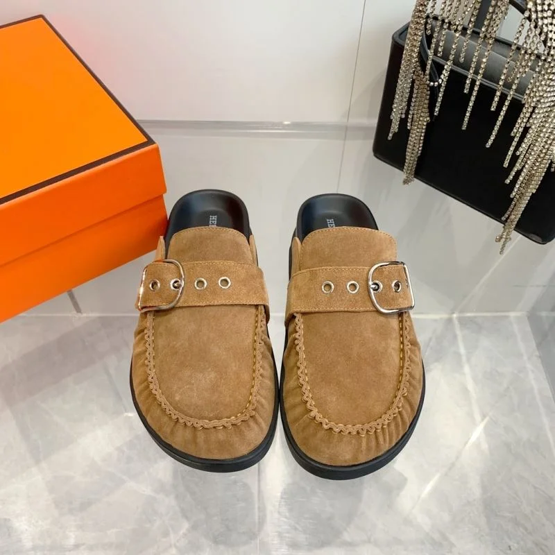 RelaxedFit Hermes Slippers 26888