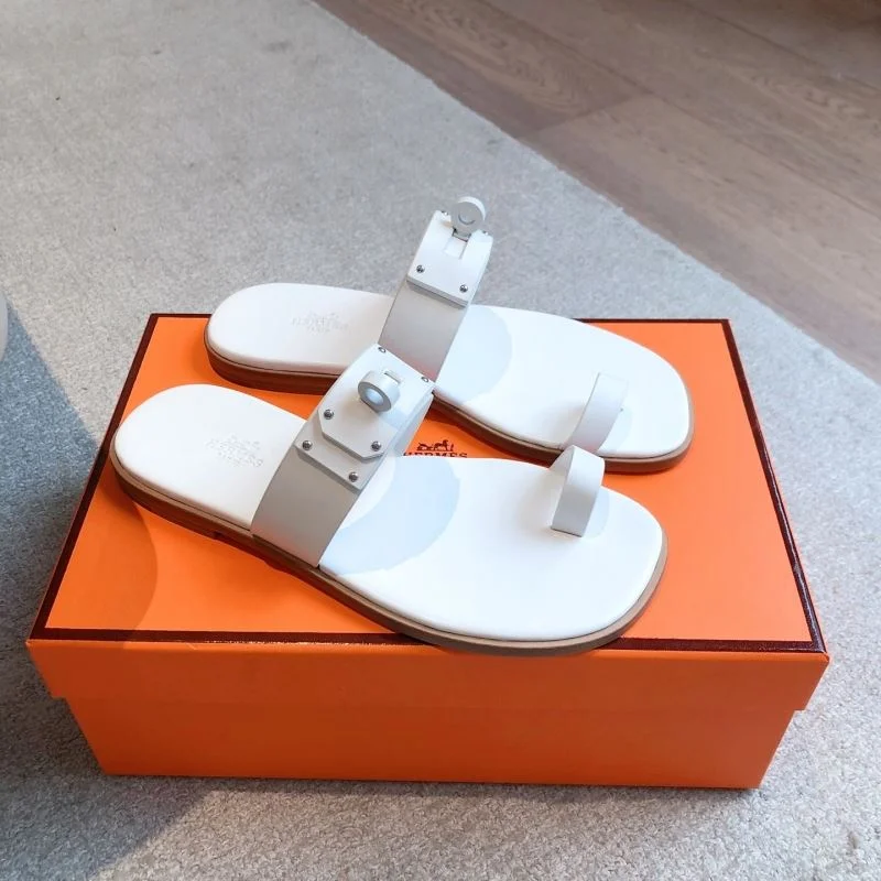 Timeless Hermes Slippers 26865