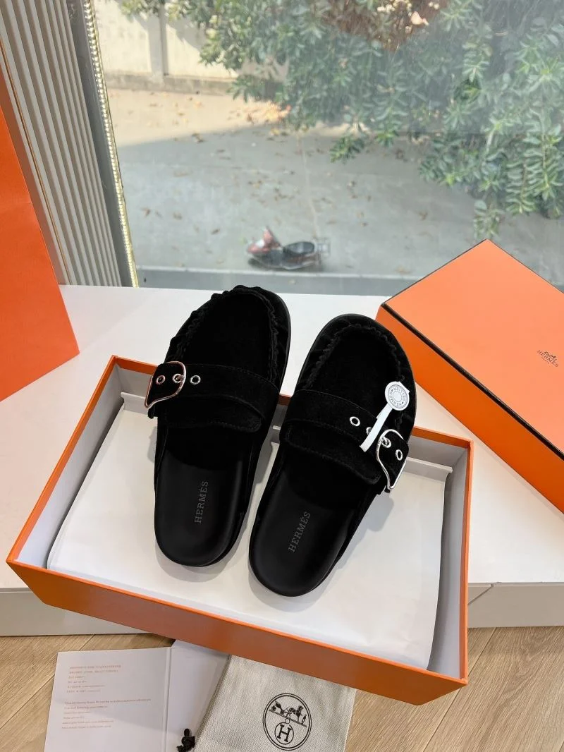 Effortless Hermes Slippers 26807