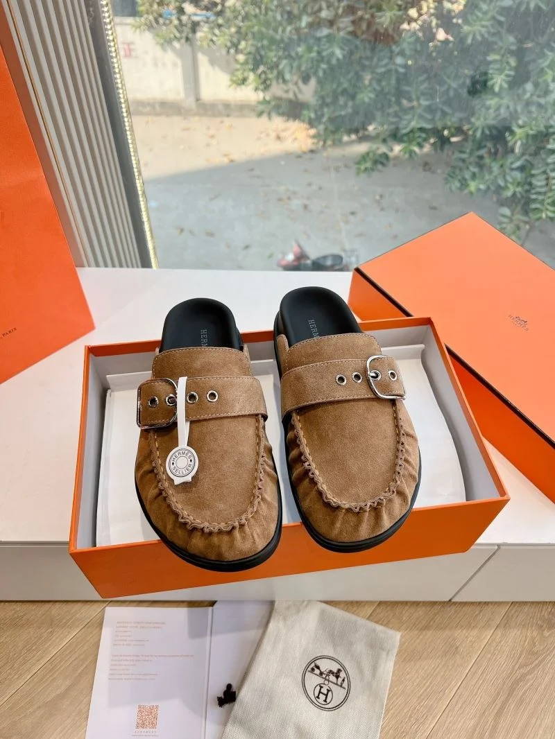 Upgraded Hermes Slippers 26799
