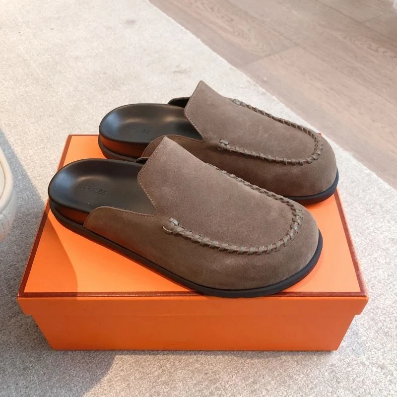 Lightweight Hermes Slippers 26791