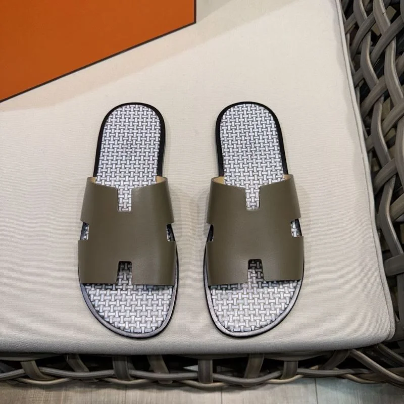 SmoothTexture Hermes Slippers 27814