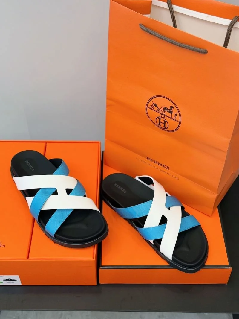 Compact Hermes Slippers 27766