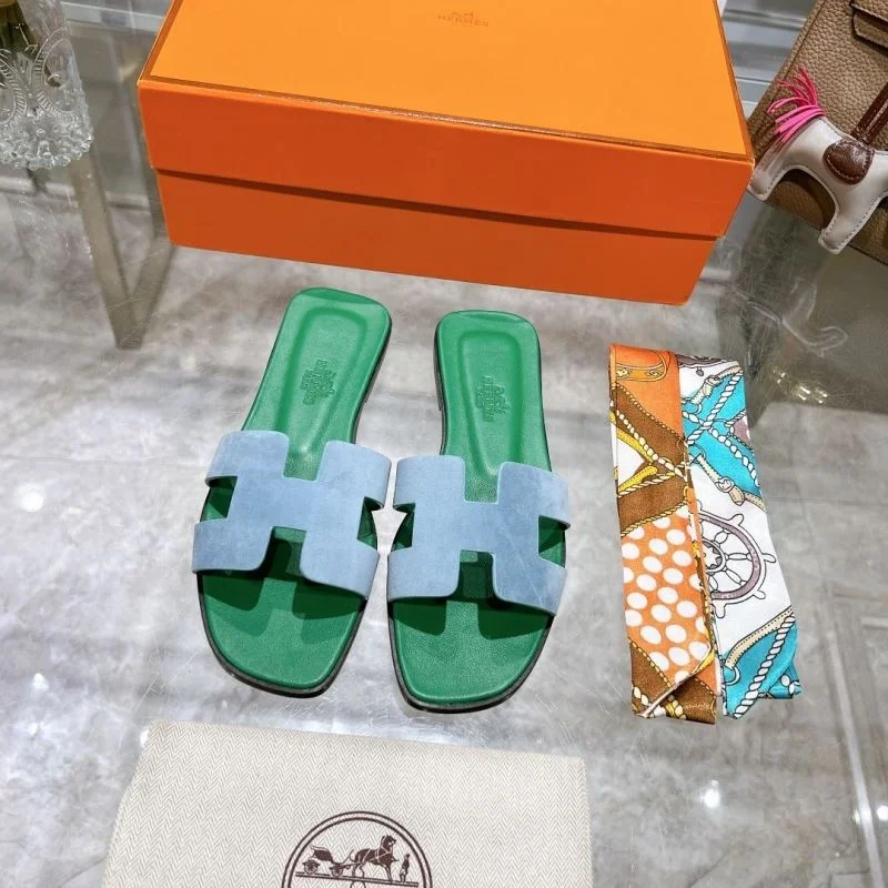 Practical Hermes Slippers 28388