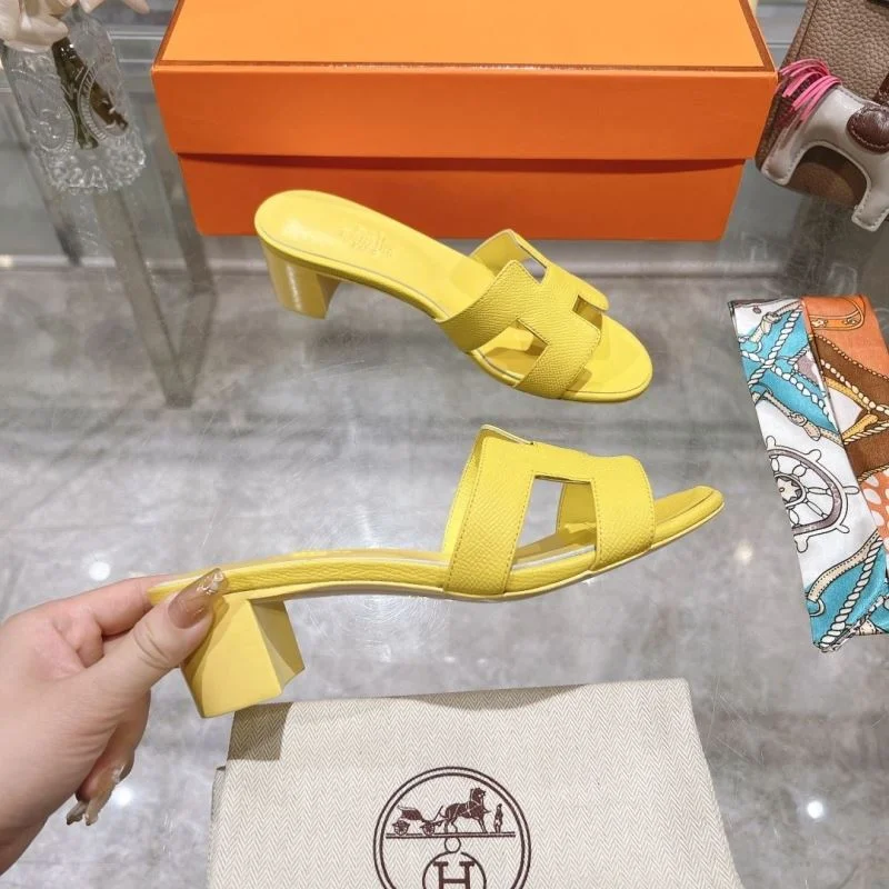 SmoothTexture Hermes Slippers 28354