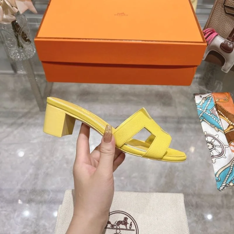 SmoothTexture Hermes Slippers 28354