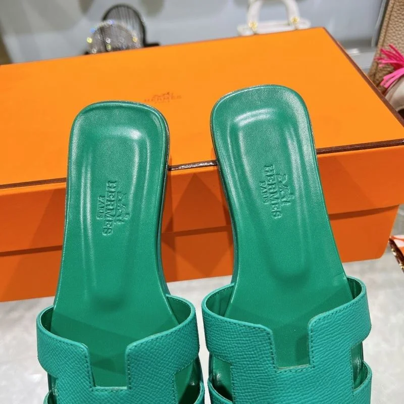 Packable Hermes Slippers 28217