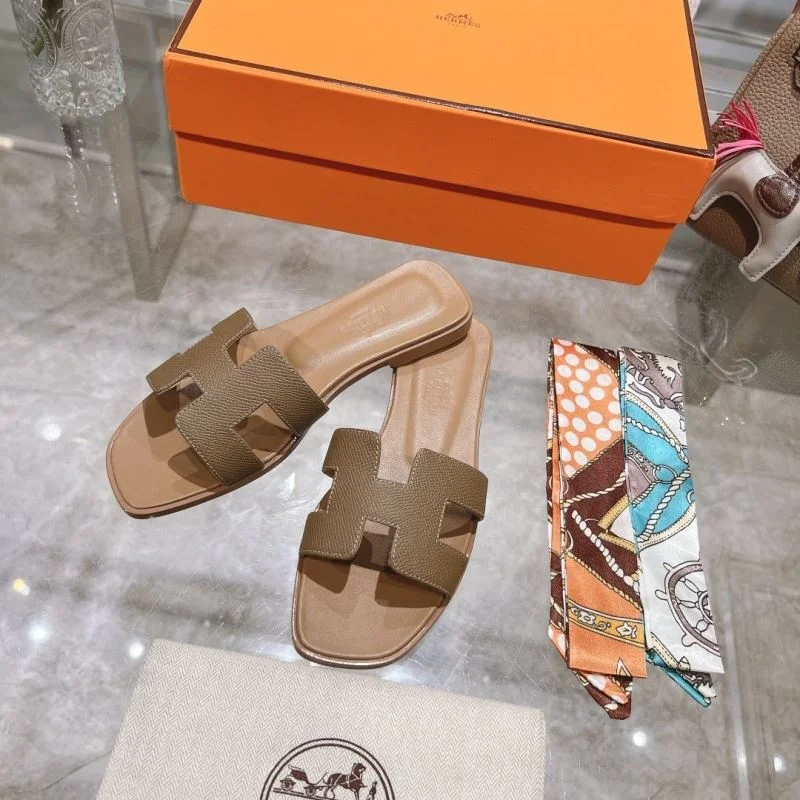 Breathable Hermes Slippers 28200