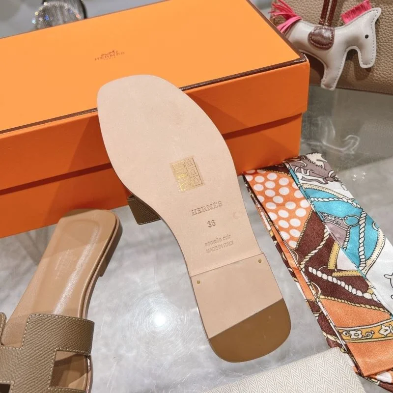 Breathable Hermes Slippers 28200