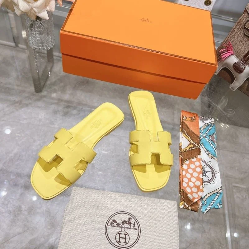Elegant Hermes Slippers 28113