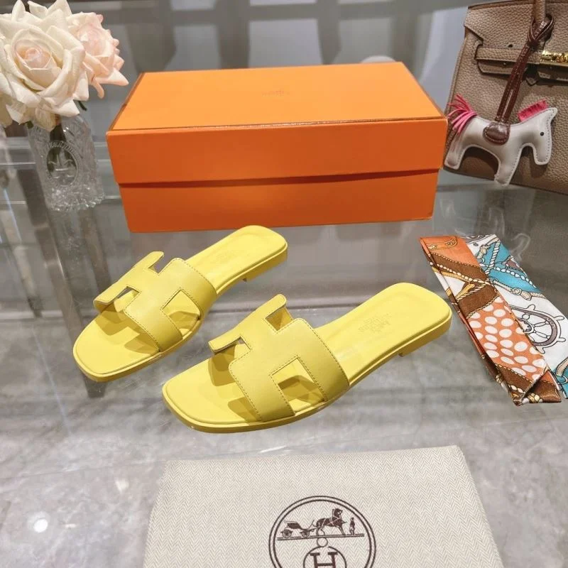 Elegant Hermes Slippers 28113