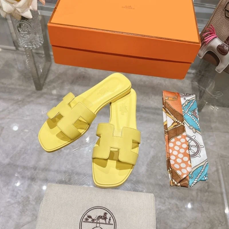 Elegant Hermes Slippers 28113