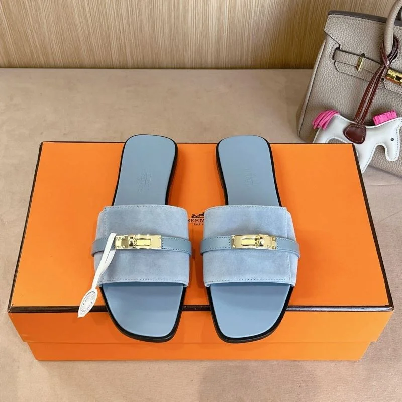 Colorful Hermes Slippers 28070